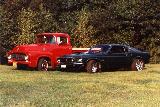 With Dad's '56 F100 in 1981